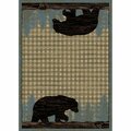 Mayberry Rug 5 ft. 3 in. x 7 ft. 3 in. American Destination Ashland Area Rug, Blue AD2066 5X8